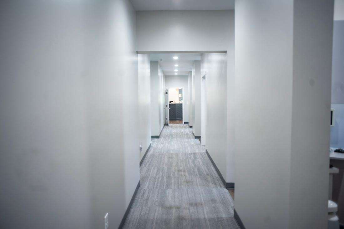 hallway at tuscaloosa dental office